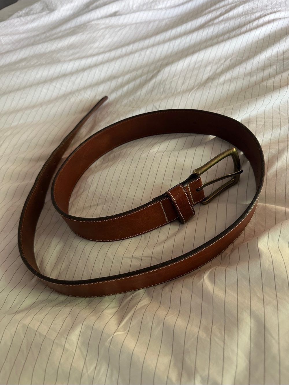 Vintage John W. Nordstrom Leather Belt Made in USA